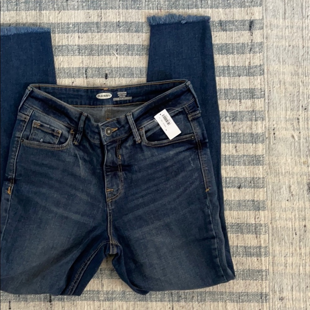 Old Navy Rockstar super skinny high rise jeans